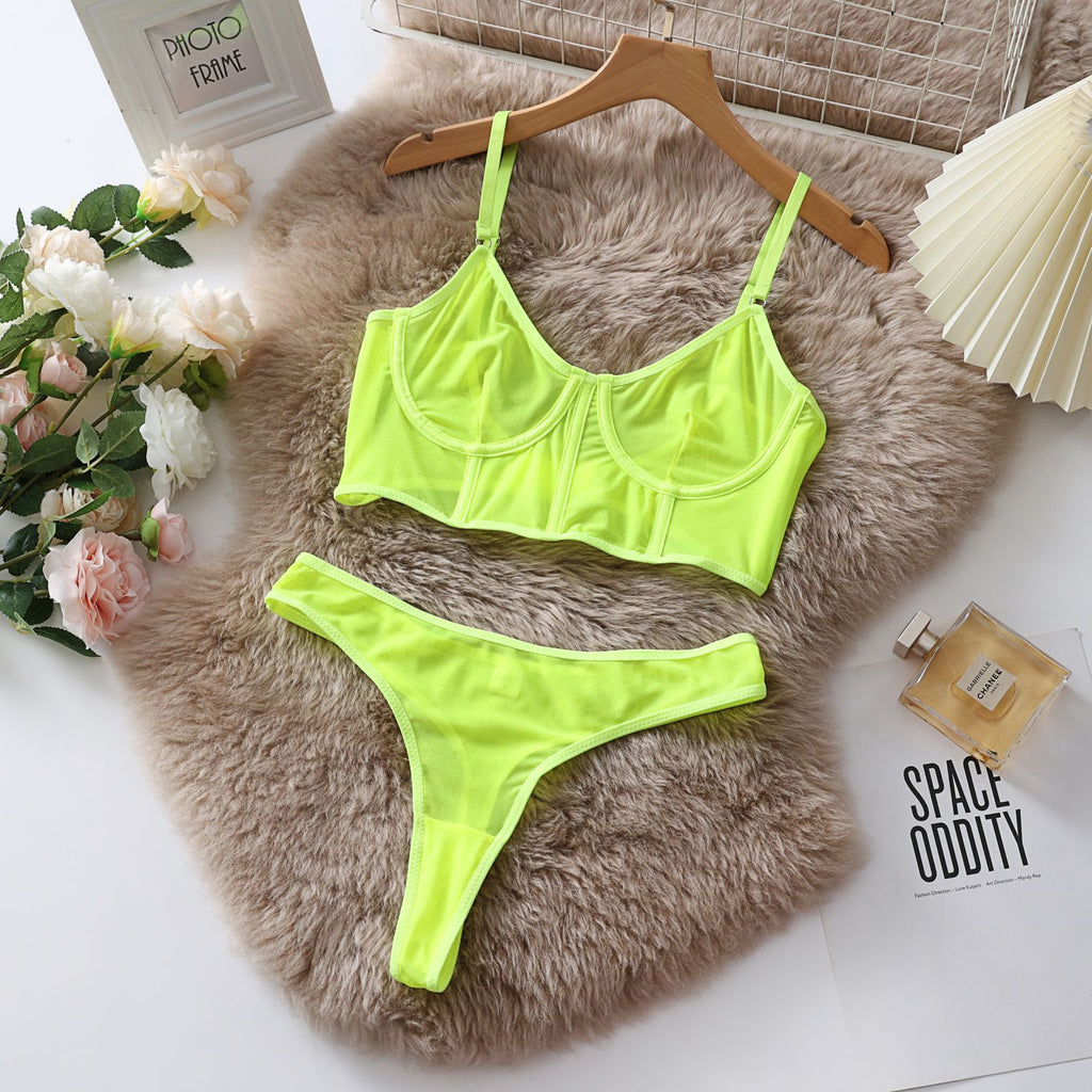Sexy Transparent Lingerie Set