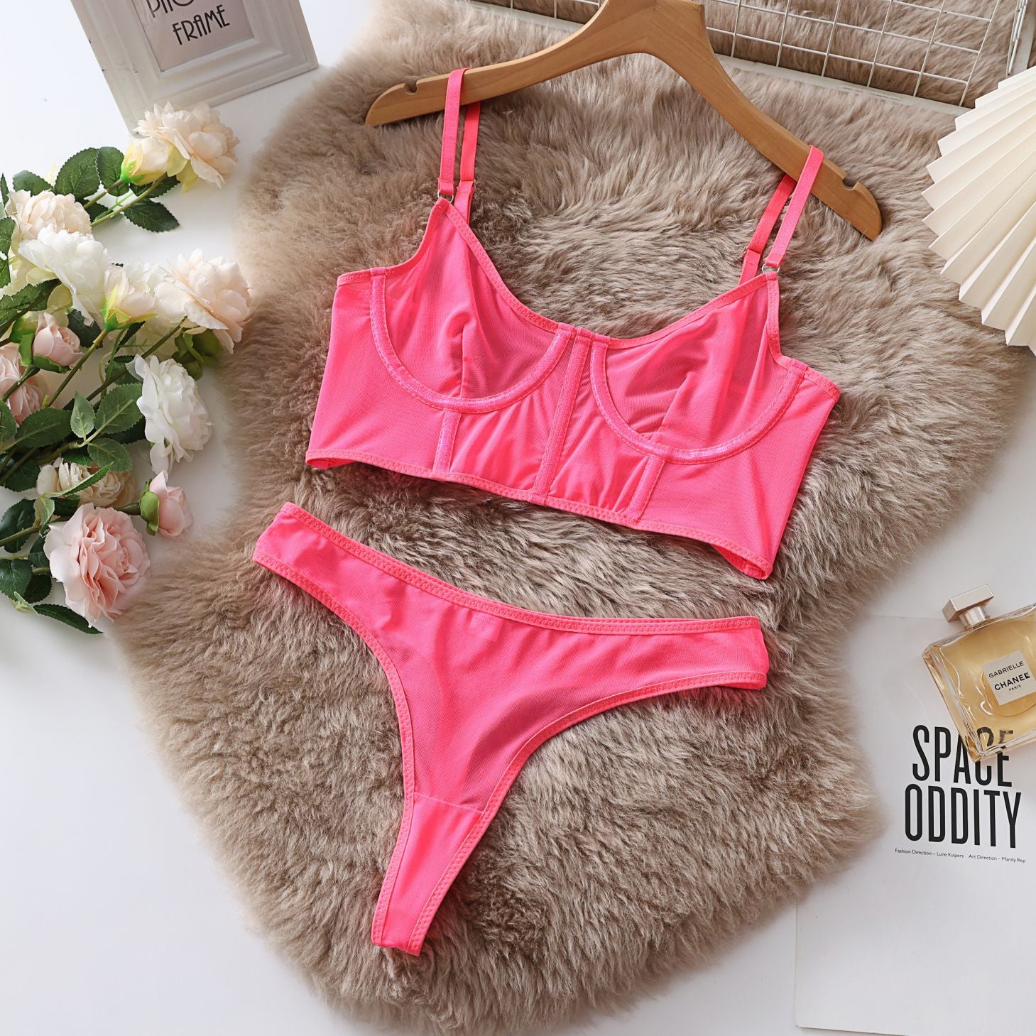 Sexy Transparent Lingerie Set